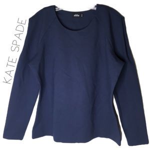 Kate Spade Saturday ponte structured top XL 0442